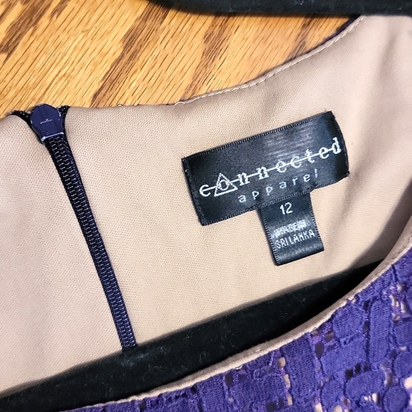 🍃 Connected Apparel dress lace Sz 12 - Picture 8 of 8